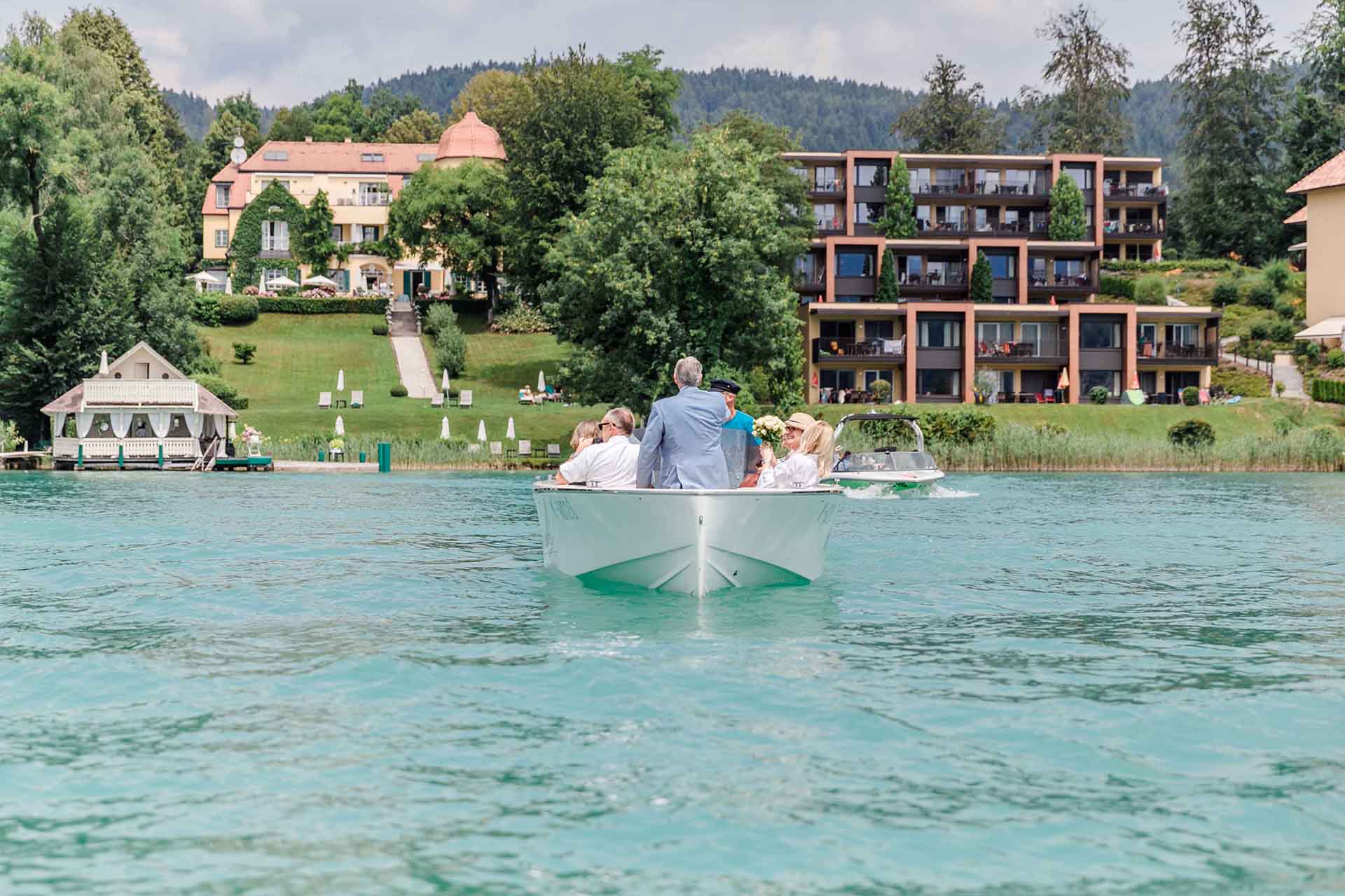 Hochzeitslocation am See Hochzeit Wörthersee heiraten Seeschlössel Velden Wörthersee Fischerhaus feiern